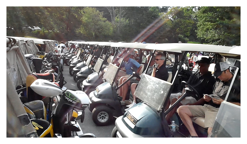 Shotgun start!